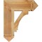 Ekena Millwork Imperial Arts & Crafts Rough Sawn Bracket, Western Red Cedar, 6"W x 20"D x 24"H BKT06X20X24IMP03RWR - alternate 2